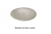 Bastidor sin disco de centro